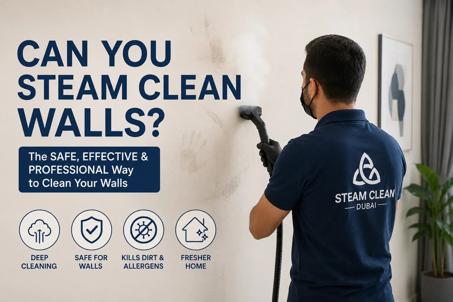 Can You Steam Clean Walls?