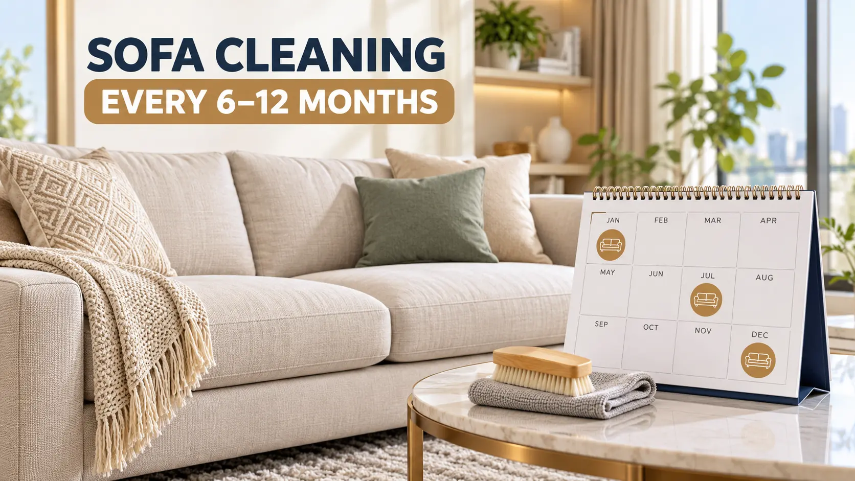 How Often Should I Get Sofa Cleaned In Dubai?